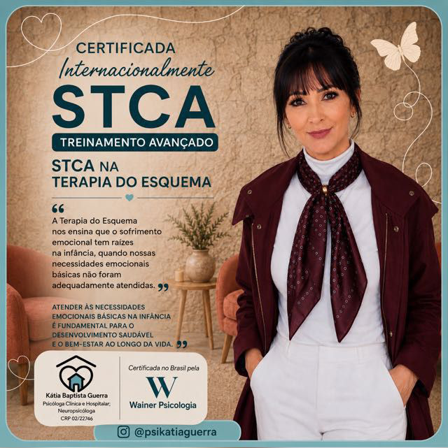 Kátia Guerra em seu consultório de psicologia